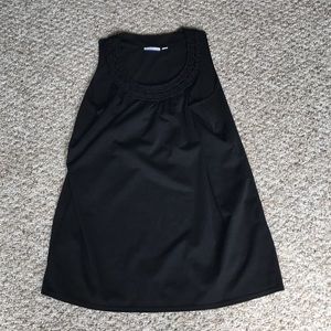 Black tank cover up/ dress